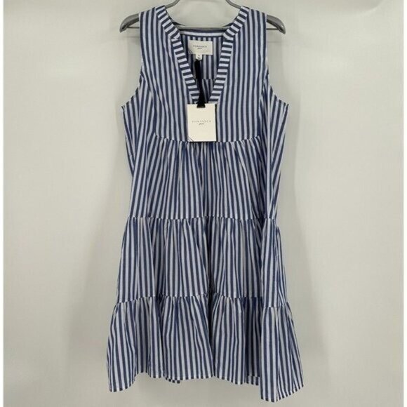 Tuckernuck Dresses & Skirts - Pomander Place by Tuckernuck Sleeveless Kenzo Mini Dress Blue Stripe sz M NWT